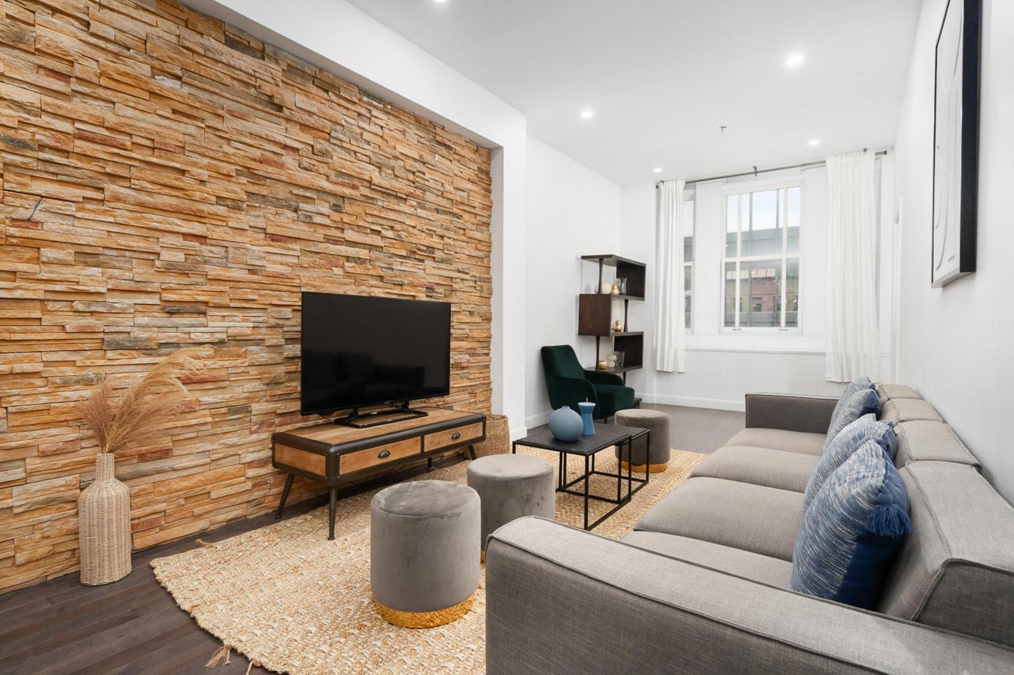 Boutique Lofts Notre Dame - Vieux Montreal Apartment Ruang foto
